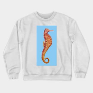 Seahorse (Celeste Blue) Crewneck Sweatshirt